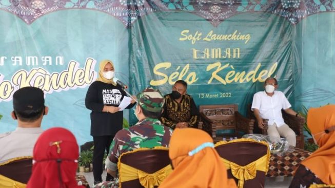 Dikembangkan Warga Lokal Jadi Destinasi Wisata, Taman Selo Kendel Ngaglik Diresmikan Kustini