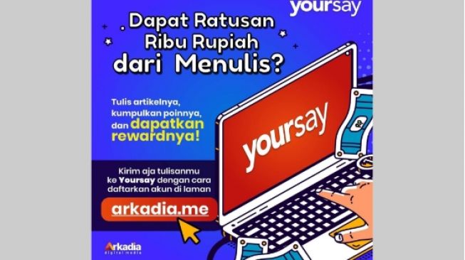 Bagian dari Suara.com, Menulis di Yoursay Membawa Kebahagiaan