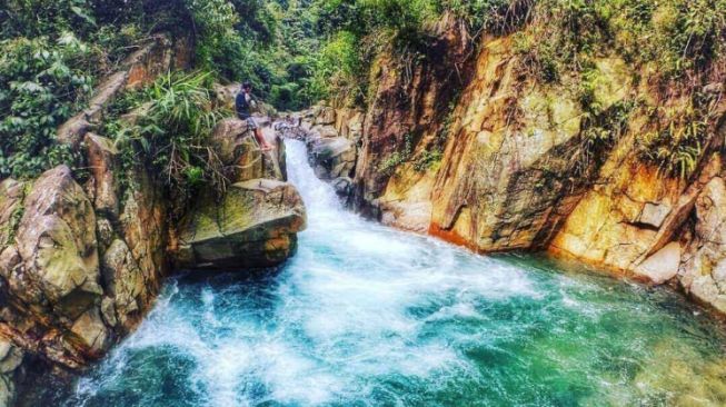 Pesona Curug Leuwi Hejo Bogor, Green Canyon Versi Indonesia