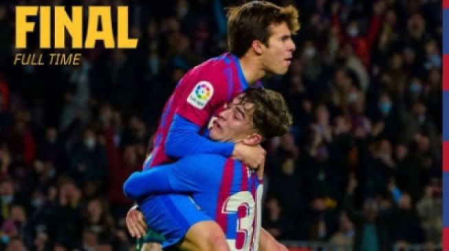 Barcelona Pesat Gol Kontra Osasuna di Cam Nou, 2 Gol oleh Ferran