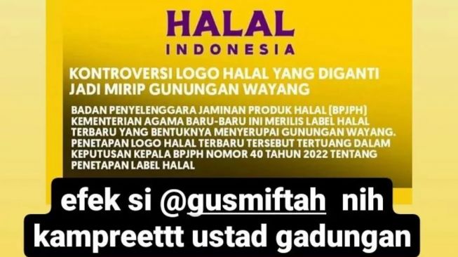 unggahan Gus Miftah (Instagram/@gusmiftah)