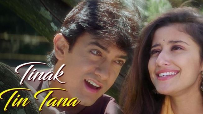 Film Mann yang dibintangi Aamir Khan dan Manisha Koirala. [IMDb]