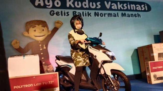 Doorprize Ayo Kudus Vaksinasi Diserahkan, Berikut Daftar Pemenangnya