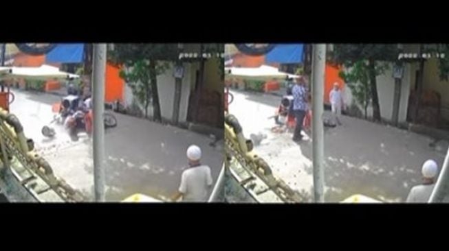 Viral Penjual Bakso Keliling Jatuh Gegara Bocil, Publik Nyesek: Ini Murni Bukan Akting