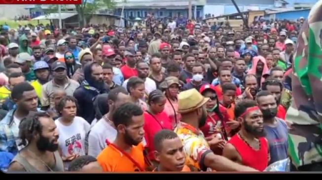 Demo Tolak DOB di Yahukimo Papua Berujung Ricuh, Dua Orang Tewas Tertembak, Lainnya Luka-luka