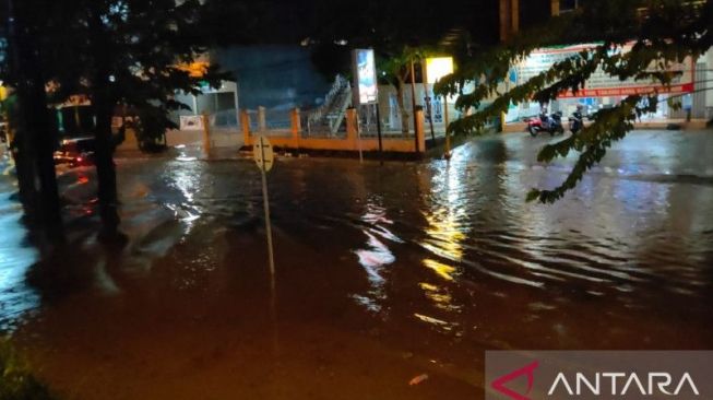 Banjir Rendam Baturaja Malam Hari, 495 Rumah Terdampak Banjir