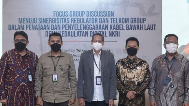 TelkomGroup Bersama Pemerintah Siap Wujudkan Infrastruktur SKKL Berkualitas