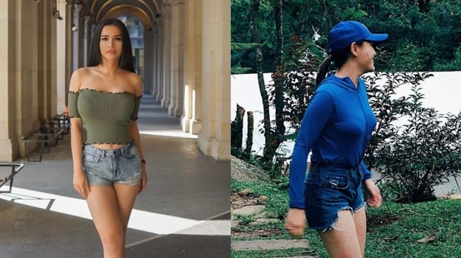 Adu Gaya Maria Vania vs Amanda Manopo (instagram/@maria_vaniaa/@amandamanopo)