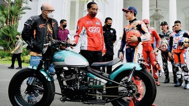 Tak Dibolehkan Konvoi Bareng Rider MotoGP, Presiden RI Joko Widodo Langsung Merasakan Ini