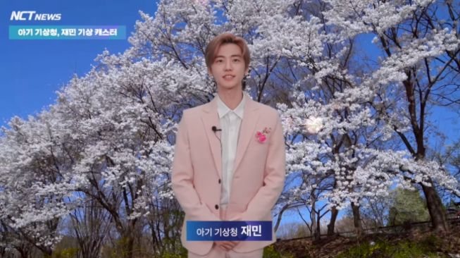 Jadi Peramal Cuaca, Jaemin NCT Dapat Komentar Langsung dari BMKG Korea