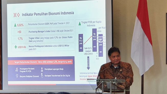 Konflik Rusia dan Ukraina Masih Berlangsung, Menko Airlangga Sebut Berdampak Pada Kenaikan Harga Sejumlah Komoditas