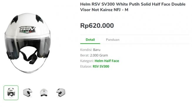 Helm RSV SV300. (Tokopedia)