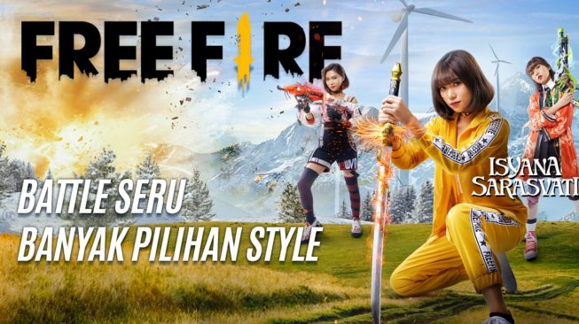 Garena Umumkan Kolaborasi Free Fire dan Isyana Sarasvati