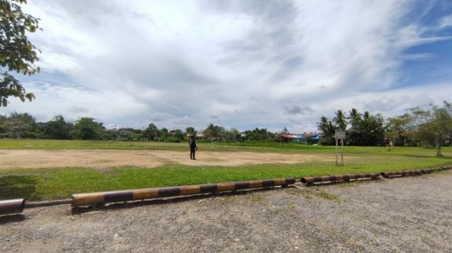 Asik, Pemkot Dapat Hibah Lapangan Seluas 3 Hektar, Bakal Dibangun Ini Sama Wali Kota Bontang Basri Rase