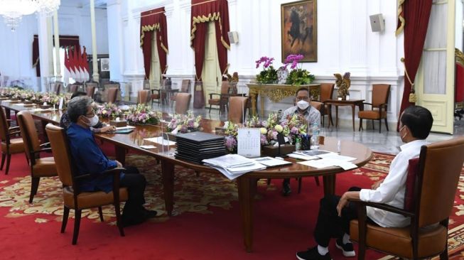 Temui Jokowi di Istana, Kepala Otorita IKN Akan Susun Organisasi Bersama Kementerian dan Lembaga Terkait