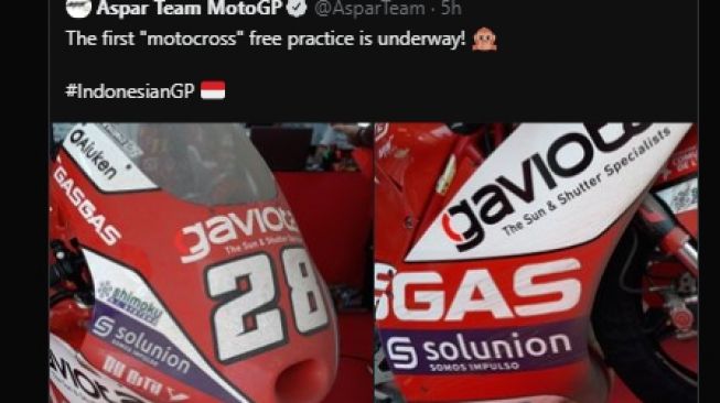 Usai Jalani Free Practice Pertama di Sirkuit Mandalika, Tim Moto3 Keluhkan Motor Jadi Kotor, Bak Latihan Motocross