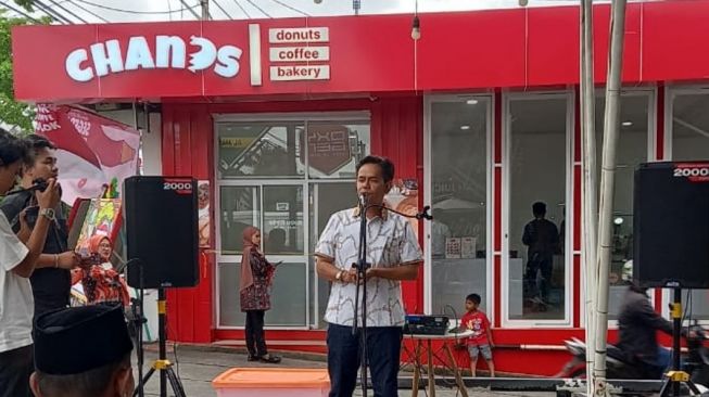 Pertama di Sumbar, Chands Donuts & Coffee Produk Anak Muda Hadir di Solok