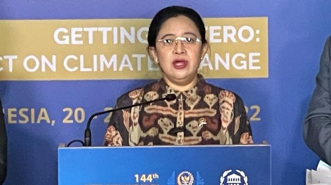 Perubahan Iklim Hingga Konflik Ukraina - Rusia Dibahas Puan Maharani Dalam Forum IPU di Nusa Dua