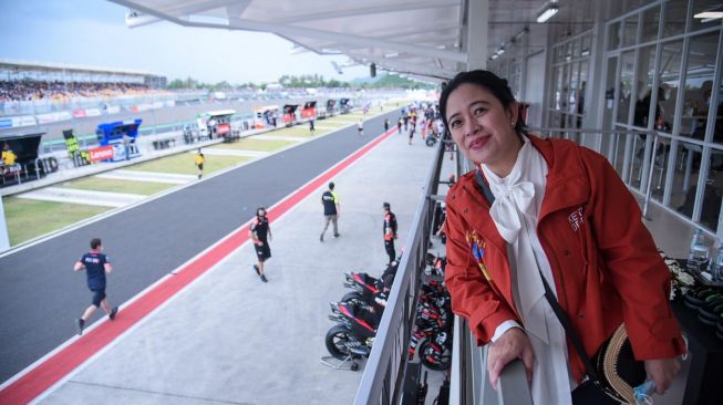 Jelang Pembukaan Forum Parlemen Dunia, Puan Maharani Nonton MotoGP di Mandalika