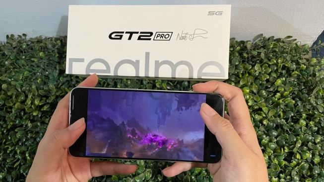 Layar realme GT 2 Pro. (Dok: realme)