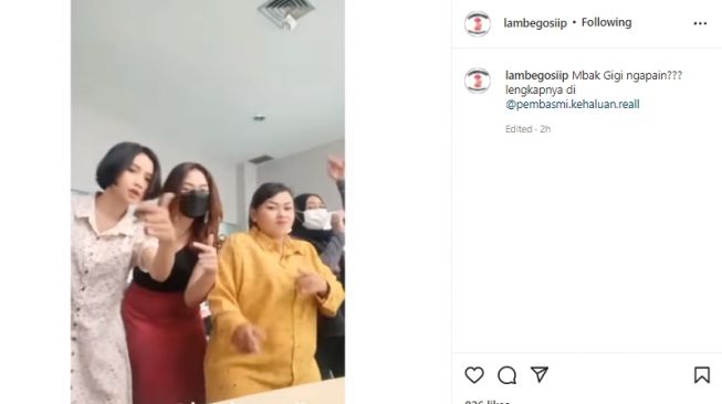 Nada Azka joget TikTok bareng Tante Lala (instagram.com)