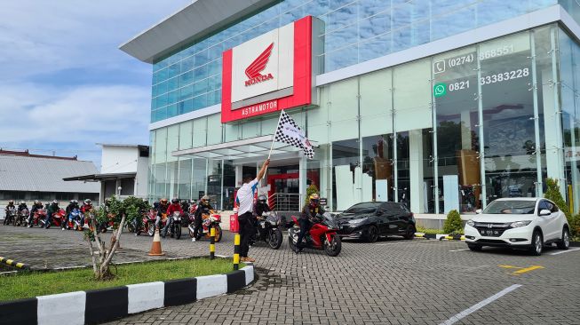 Acara Nobar MotoGP Mandalika 2022 yang digelar Astra Motor Yogyakarta (Dok Astra Motor Yogyakarta)