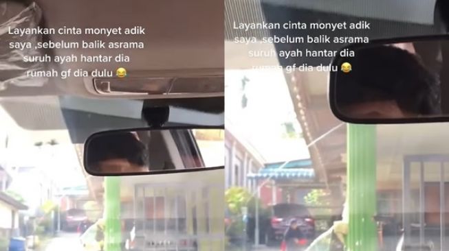 So Sweet! Demi Turuti Keinginan, Ayah Antarkan Anak ke Rumah Pacar Sebelum Balik ke Asrama