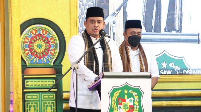 Bobby Nasution Harap Peringatan Isra Mi'raj Perkuat Landasan Pejabat Pemkot Medan Layani Masyarakat