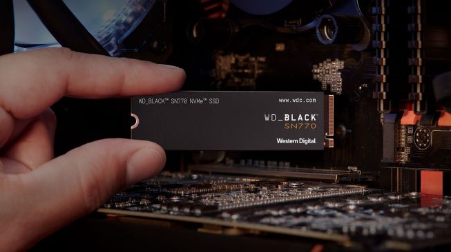 WD_Black SN770 NVMe SSD Diluncurkan, Solusi untuk Rig Gaming PC