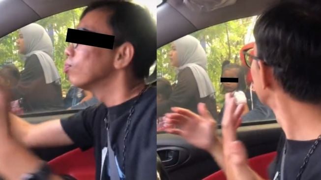 Pria Dengarkan Musik sambil Joget Agresif Dalam Mobil, Ekspresi Bocil Jadi Sorotan: Adek 'Takut Tambah Dewasa'