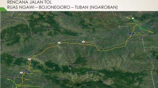 Baru Tahap Desain, Wilayah Selatan Bojonegoro Akan Dilewati Tol Ngaroban