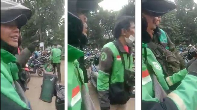 Viral Ojol Terlalu Santuy Saat Bekerja Sampai Lupa Penumpang Ketinggalan, Publik: Kurang Kopi Nih Abangnya