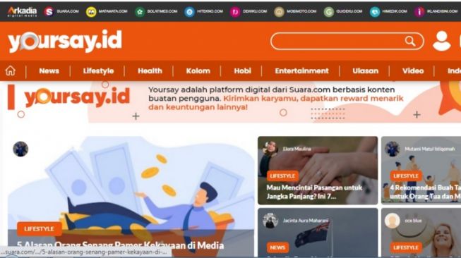 Menulislah di Yoursay, Maka Kamu Akan Kaya