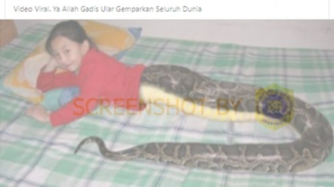 CEK FAKTA: Geger Temuan Gadis Ular yang Menggemparkan Dunia, Benarkah?