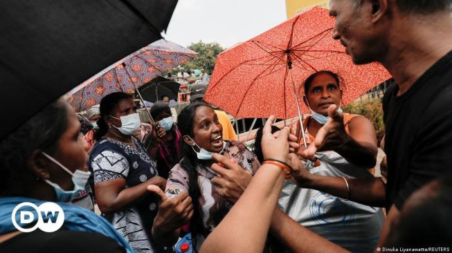 Kelangkaan Pangan dan Bahan Bakar Lumpuhkan Sri Lanka