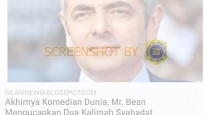 CEK FAKTA: Pemeran Mr Bean Masuk Islam dan Ucapkan Syahadat, Benarkah?