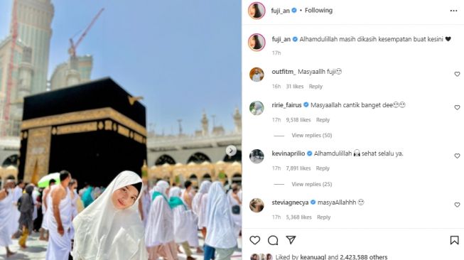 Fuji umrah (instagram.com)