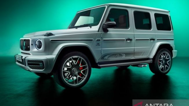 Eksterior seru Mercedes-AMG G 63 "55 Edition" [Mercedes-Benz via ANTARA].