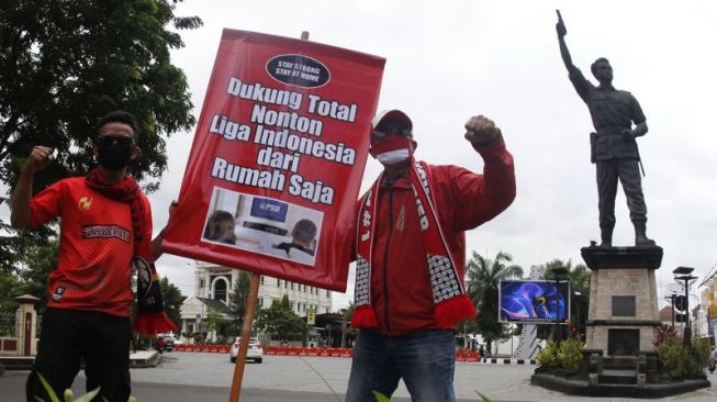 Nonton Bola di Rumah Saja, Liga 1 2021-2022 Kemungkinan Besar Digelar Tanpa Penonton di Stadion