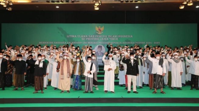 Sandiaga Uno Dapat Dukungan dari Ijtima Ulama di Jatim untuk Maju Sebagai Capres 2024