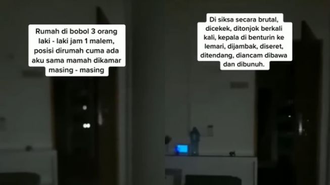 Rumah Dibobol 3 Orang Tengah Malam, Wanita Bersama Ibunya sampai Dianiaya dan Diancam Mau Dibunuh