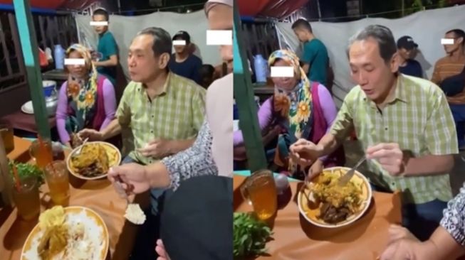 Potret gaya hidup sederhana Jusuf Hamka, crazy rich yang mau makan di warung nasi uduk kaki lima. (Instagram/@jusufhamka)