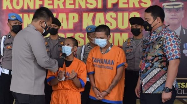 Komplotan Maling Motor Gentayangan Jelang Ramadan, Dua di Antaranya Dibekuk Polisi Sidoarjo