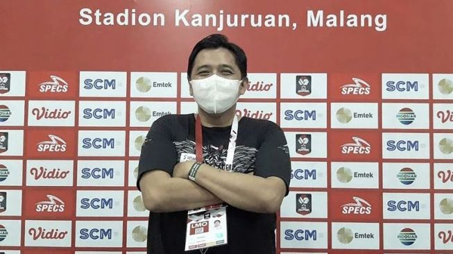 Media Officer Arema FC Sudarmaji [Foto: ANTARA]