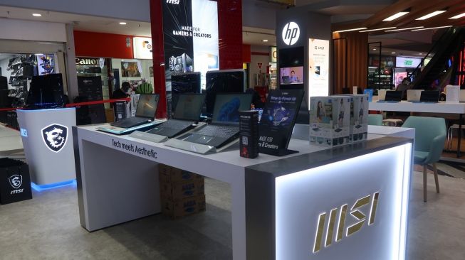 Toko MSI. [MSI Indonesia]