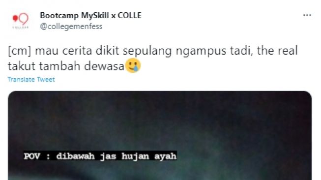 Haru! Cerita Dibalik Jas Hujan Ayah, Bapak Tak Menyangka Sudah Begini, Anak Nangis Kejer sampai Rumah