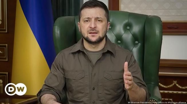 Presiden Zelensky Serukan Warga Dunia Tunjukkan Dukungan pada Ukraina