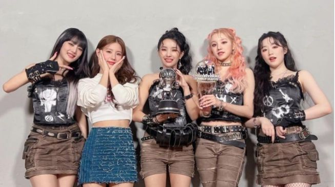 Raih Trofi Pertama di Ajang M Countdown, (G)I-DLE Beri Pidato Mengharukan