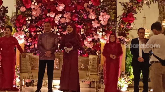 Acara syukuran pernikahan Ferry Irawan dan Venna Melinda [Suara.com/Rena Pangesti]