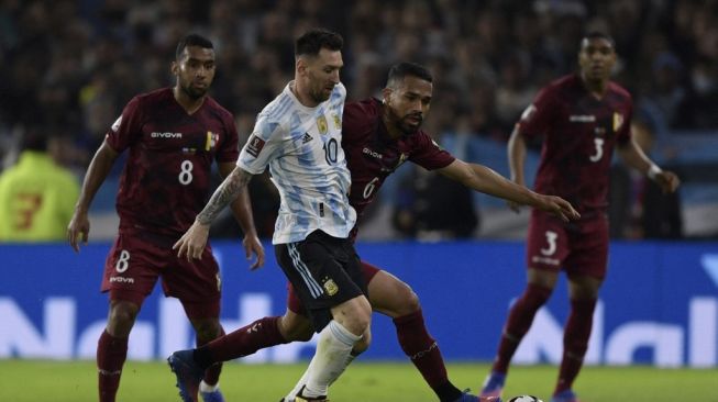 Hasil Argentina vs Venezuela di Kualifikasi Piala Dunia: Lionel Messi dkk Menang 3-0